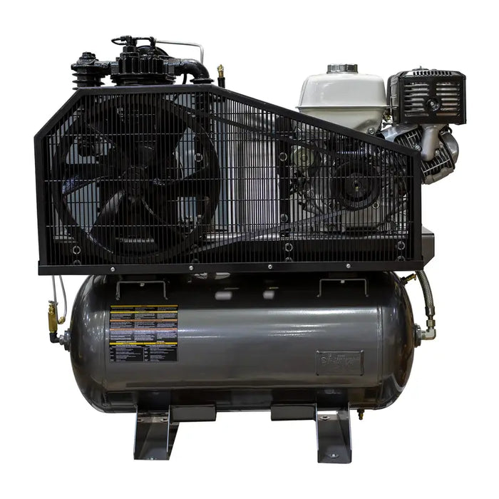 BE Power 23 CFM @ 175 PSI Gas Air Compressor with Honda GX390 Engine