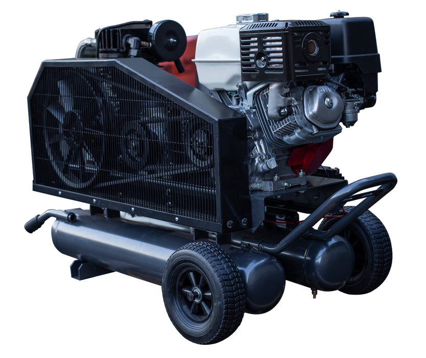BE Power 16 CFM @ 175 PSI Gas Air Compressor / Generator with Honda GX390 Engine - AC138HEG2