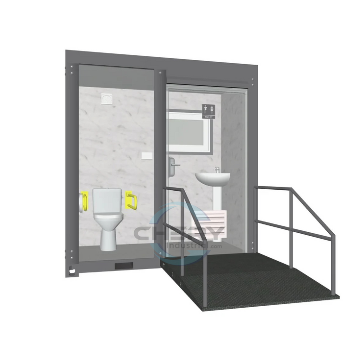 Handicap-Accessible Portable Restroom for Disabled ETA June