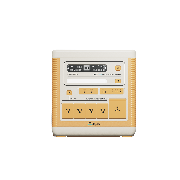 Arkpax Ark Pro IP67 Rating Professional Grade Solar Generator + Solar & Battery Kit Options