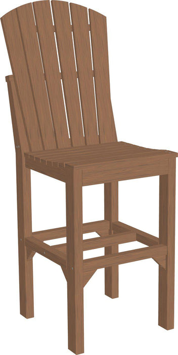LuxCraft Recycled Plastic Adirondack Side Chair (BAR HEIGHT)