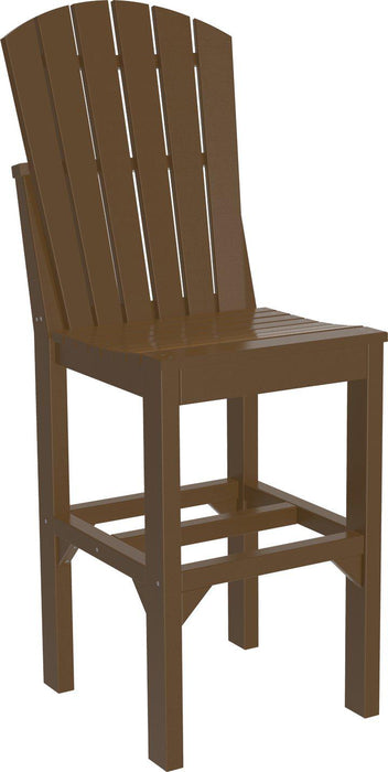 LuxCraft Recycled Plastic Adirondack Side Chair (BAR HEIGHT)