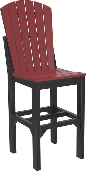 LuxCraft Recycled Plastic Adirondack Side Chair (BAR HEIGHT)