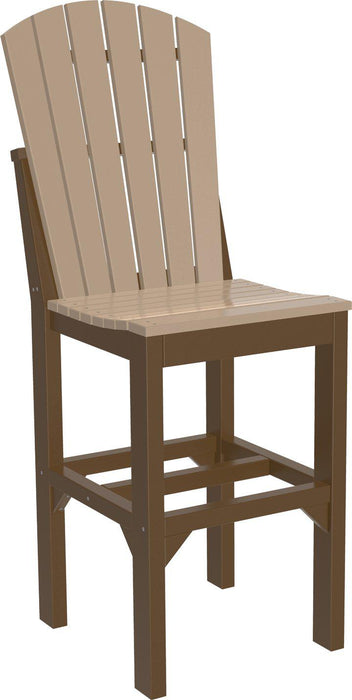 LuxCraft Recycled Plastic Adirondack Side Chair (BAR HEIGHT)