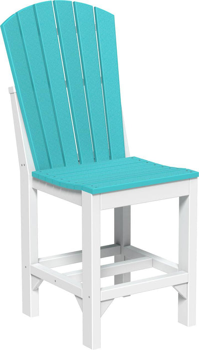 LuxCraft Recycled Plastic Adirondack Side Chair (COUNTER HEIGHT)
