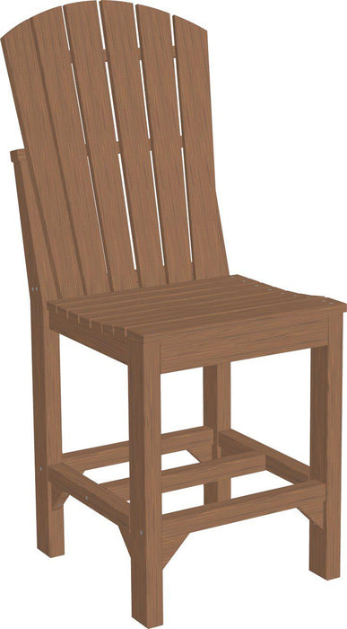 LuxCraft Recycled Plastic Adirondack Side Chair (COUNTER HEIGHT)