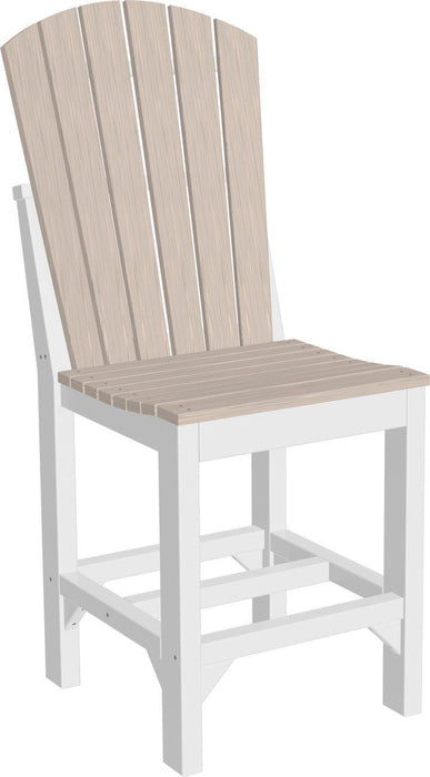 LuxCraft Recycled Plastic Adirondack Side Chair (COUNTER HEIGHT)