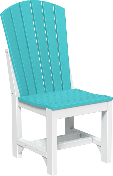 LuxCraft Recycled Plastic Adirondack Side Chair (DINING HEIGHT)