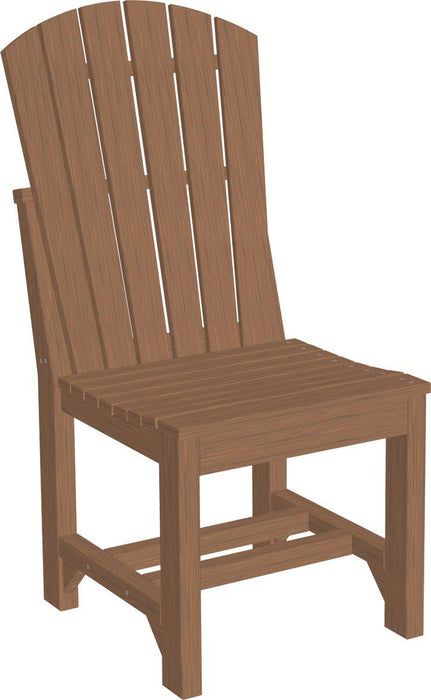 LuxCraft Recycled Plastic Adirondack Side Chair (DINING HEIGHT)