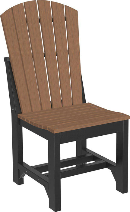 LuxCraft Recycled Plastic Adirondack Side Chair (DINING HEIGHT)
