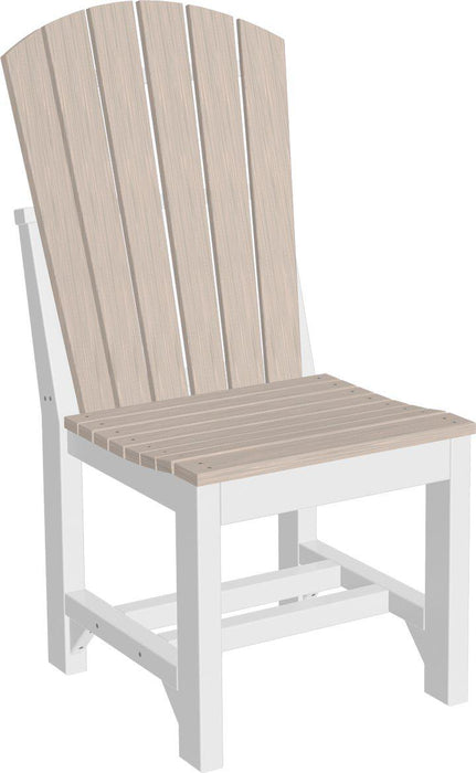 LuxCraft Recycled Plastic Adirondack Side Chair (DINING HEIGHT)