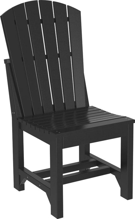 LuxCraft Recycled Plastic Adirondack Side Chair (DINING HEIGHT)