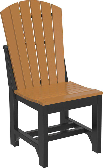 LuxCraft Recycled Plastic Adirondack Side Chair (DINING HEIGHT)