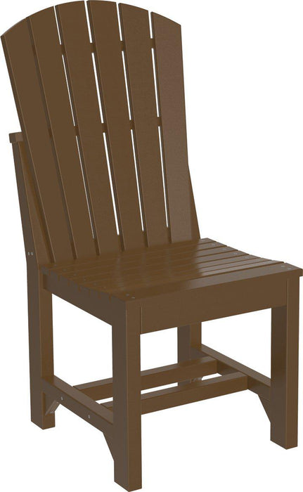LuxCraft Recycled Plastic Adirondack Side Chair (DINING HEIGHT)