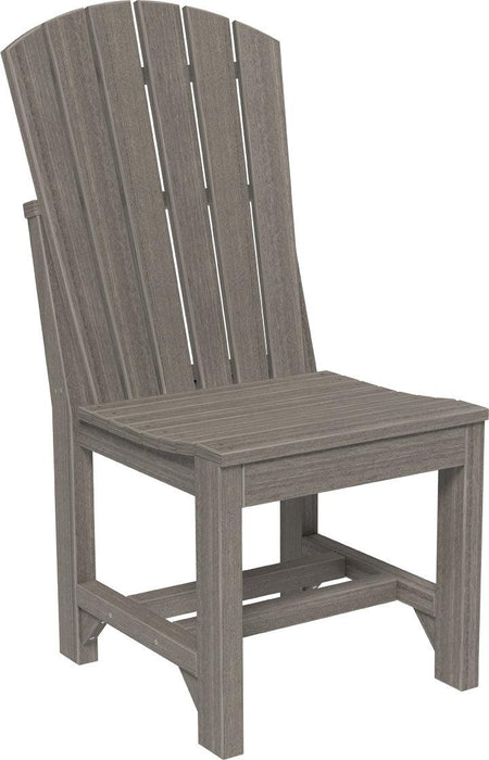 LuxCraft Recycled Plastic Adirondack Side Chair (DINING HEIGHT)