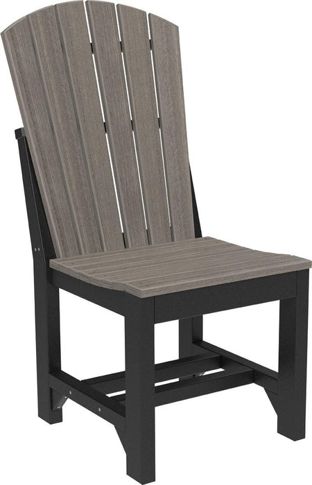 LuxCraft Recycled Plastic Adirondack Side Chair (DINING HEIGHT)