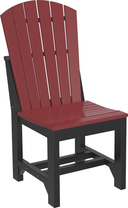 LuxCraft Recycled Plastic Adirondack Side Chair (DINING HEIGHT)
