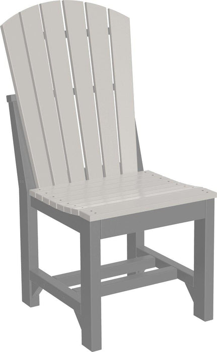 LuxCraft Recycled Plastic Adirondack Side Chair (DINING HEIGHT)