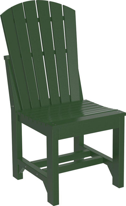 LuxCraft Recycled Plastic Adirondack Side Chair (DINING HEIGHT)