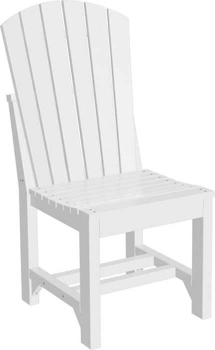 LuxCraft Recycled Plastic Adirondack Side Chair (DINING HEIGHT)