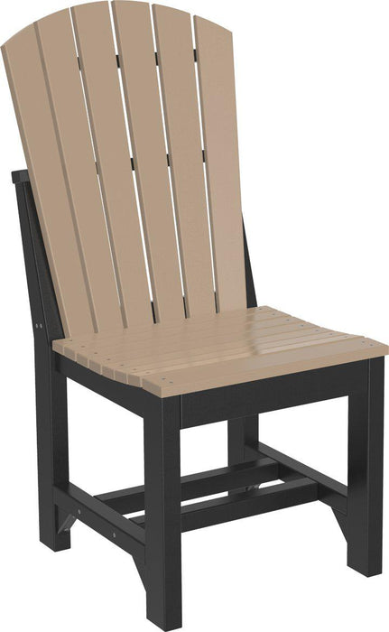 LuxCraft Recycled Plastic Adirondack Side Chair (DINING HEIGHT)