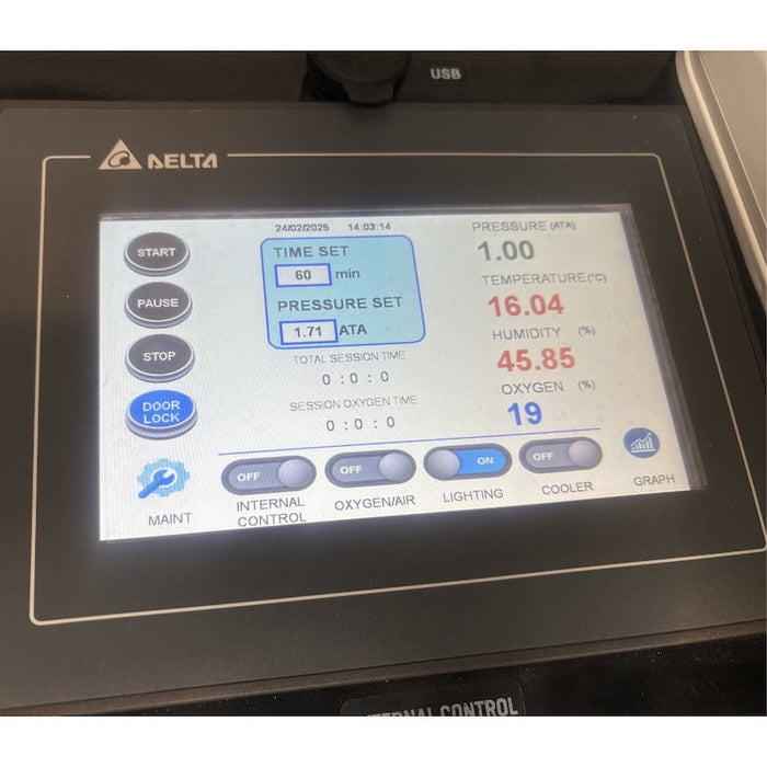 Airvida Asme / PVHO-1 Approved 2-6 Person Multiplace Chamber