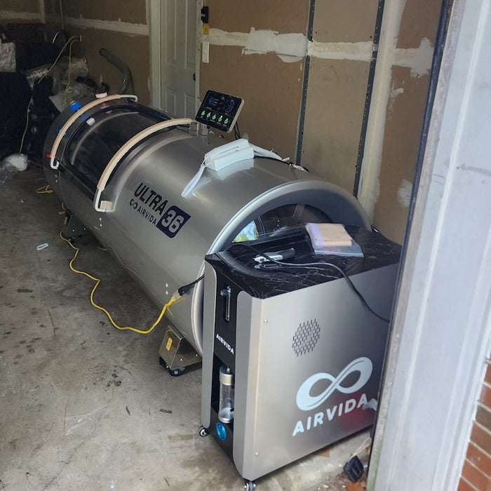 Airvida Ultra 1.3-2.0 ATA Hard Shell Lying Hyperbaric Chambers
