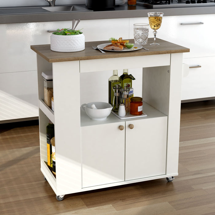 Anderson Teak Aston 34" Kitchen Cart