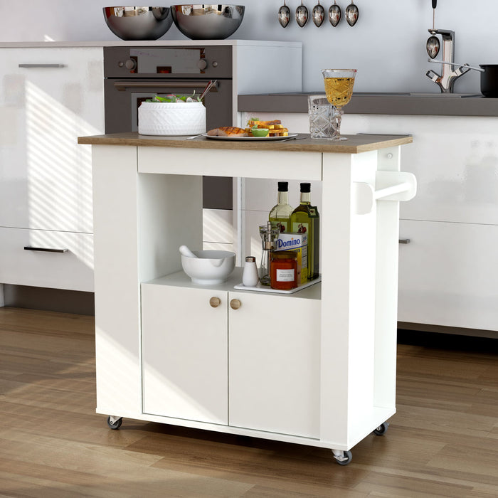 Anderson Teak Aston 34" Kitchen Cart