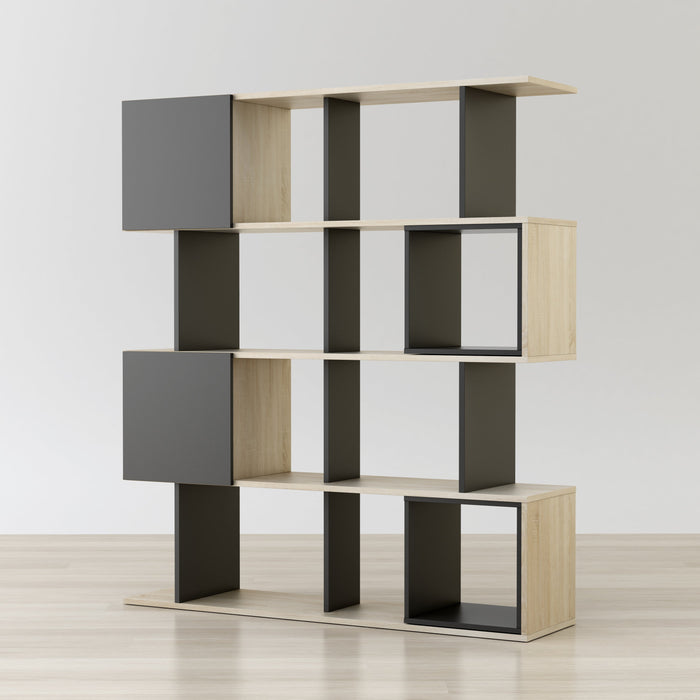 Anderson Teak Alliance Geometric Bookcase