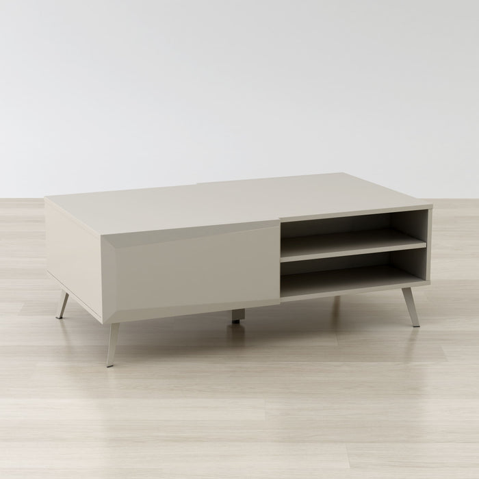 Anderson Teak Altus 43" Coffee Table Grey Gloss
