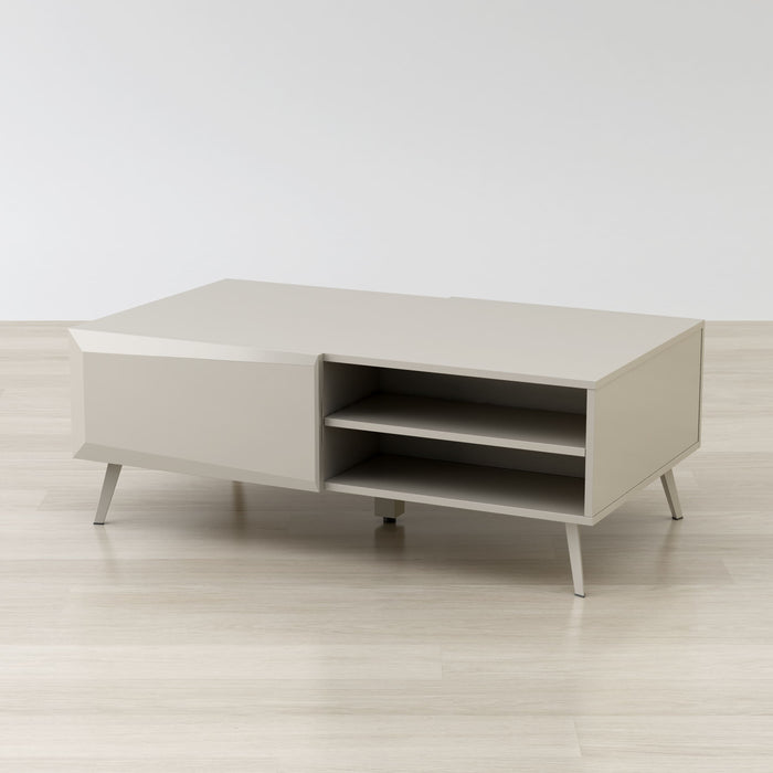 Anderson Teak Altus 43" Coffee Table Grey Gloss