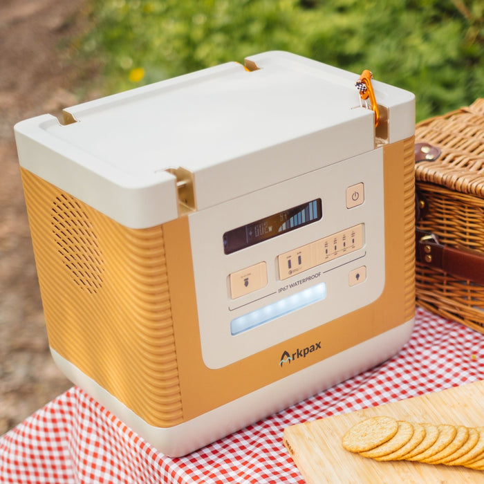 Arkpax Ark Portable Power Station | 1500Wh | 1800W | IP67 Rated Water-Resistant and Dustproof