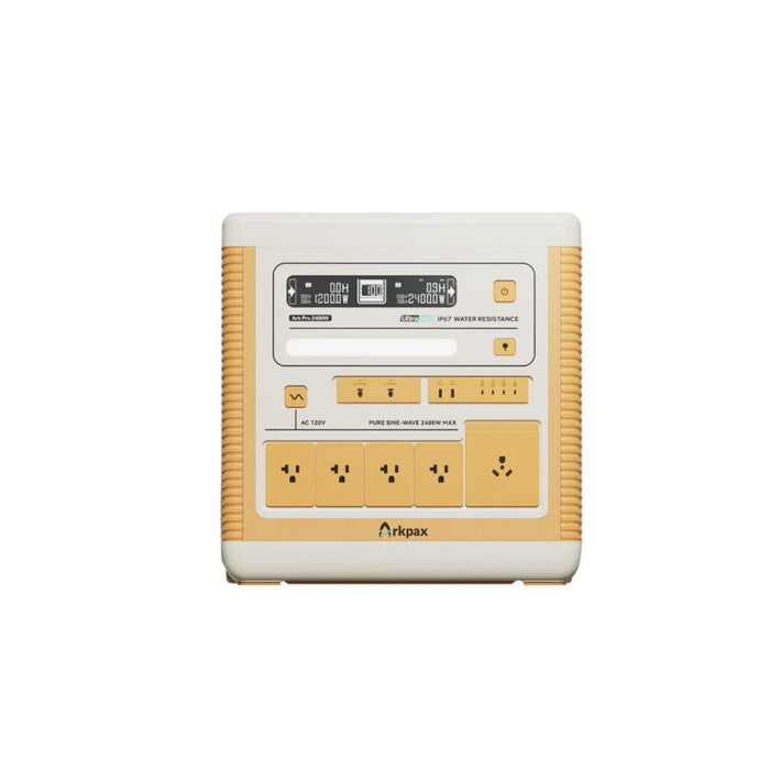 Arkpax Ark Pro Professional Grade Portable Power Station | 2300Wh | 2400W | IP67 Rated Water-Resistant and Dustproof