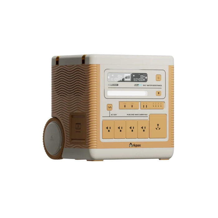 Arkpax Ark Pro Professional Grade Portable Power Station | 2300Wh | 2400W | IP67 Rated Water-Resistant and Dustproof