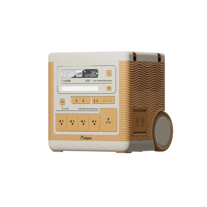 Arkpax Ark Pro Professional Grade Portable Power Station | 2300Wh | 2400W | IP67 Rated Water-Resistant and Dustproof