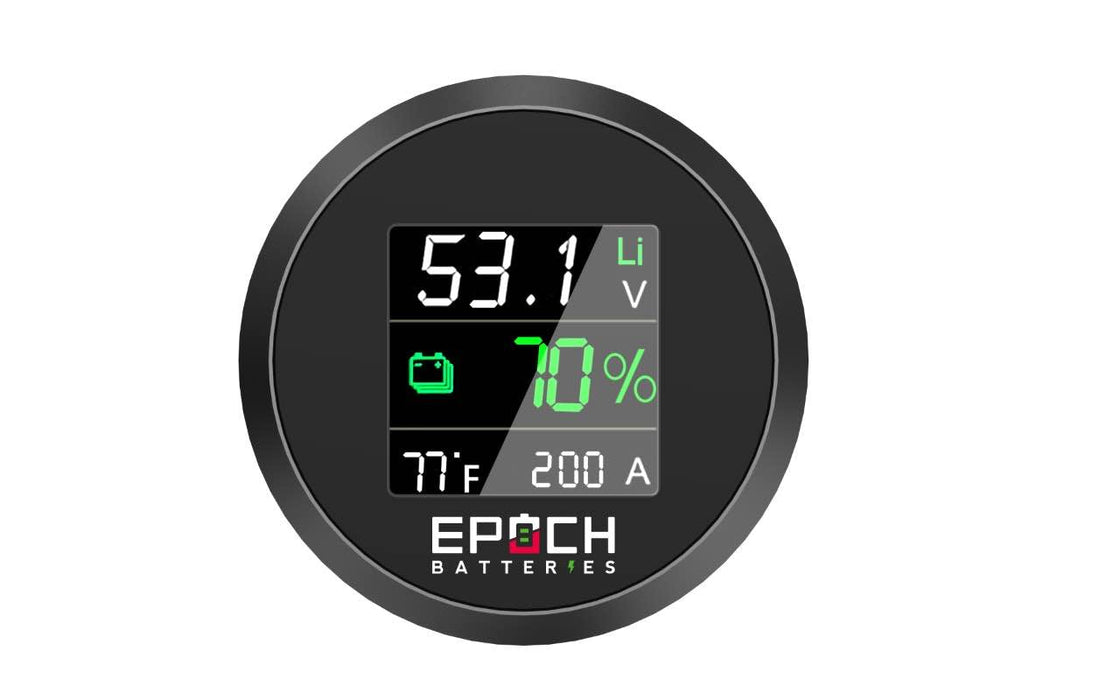Epoch Batteries 70.4V (72V) 105Ah Lithium (LiFePO4) Golf Cart Battery - Complete Kit