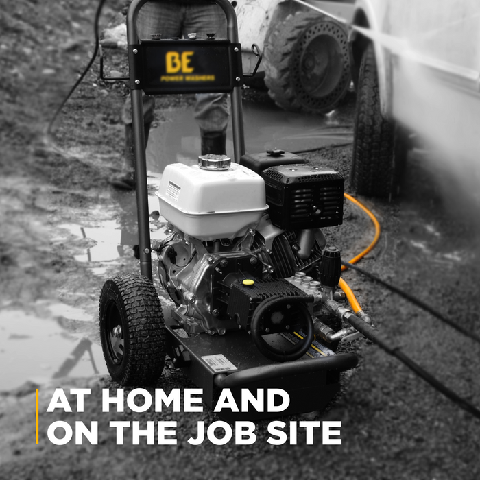 BE Power 4,200 PSI 4.2 GPM Cold Water Gas Pressure Washer - B4213HSGS