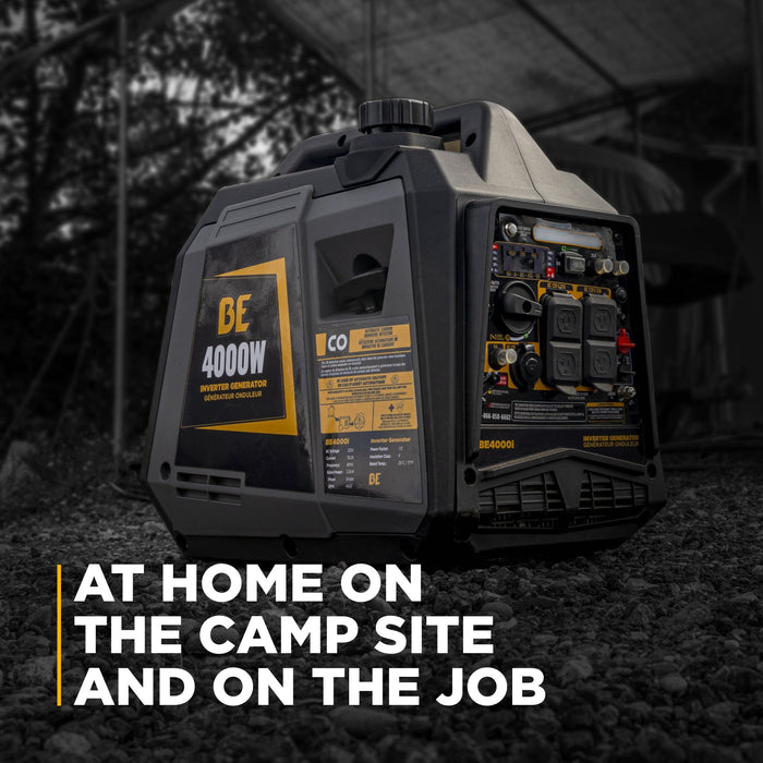 BE Power 4,000 Watt Digital Inverter Generator - BE4000I