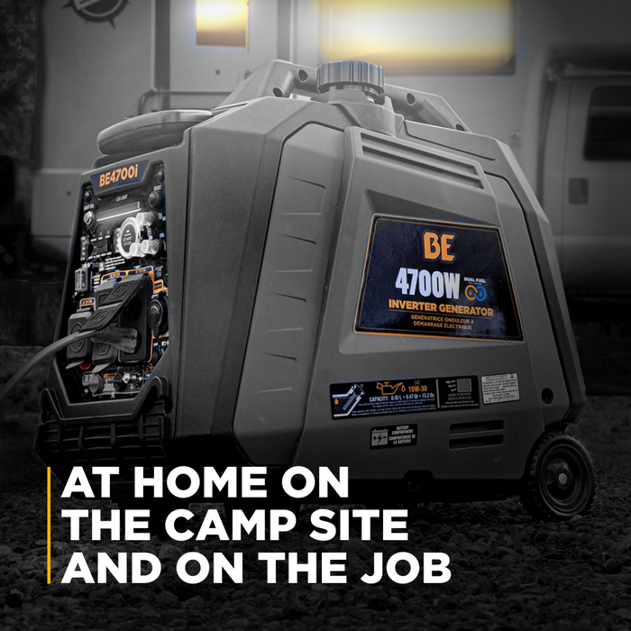 BE Power 4,700 Watt Digital Inverter Generator - BE4700ID