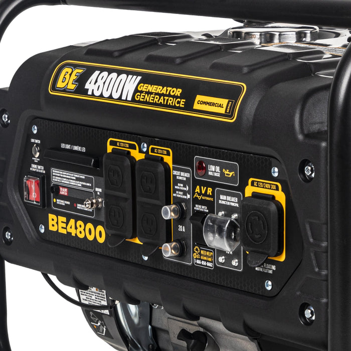 BE Power 4,800 Watt Generator - BE4800