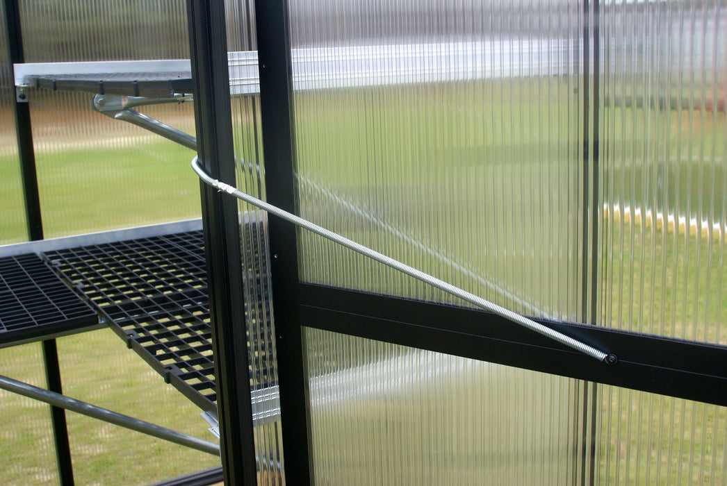 Riverstone Industries MONT Second Set of Hinged Doors for Black Greenhouse