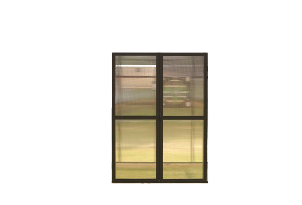 Riverstone Industries MONT Second Set of Hinged Doors for Black Greenhouse