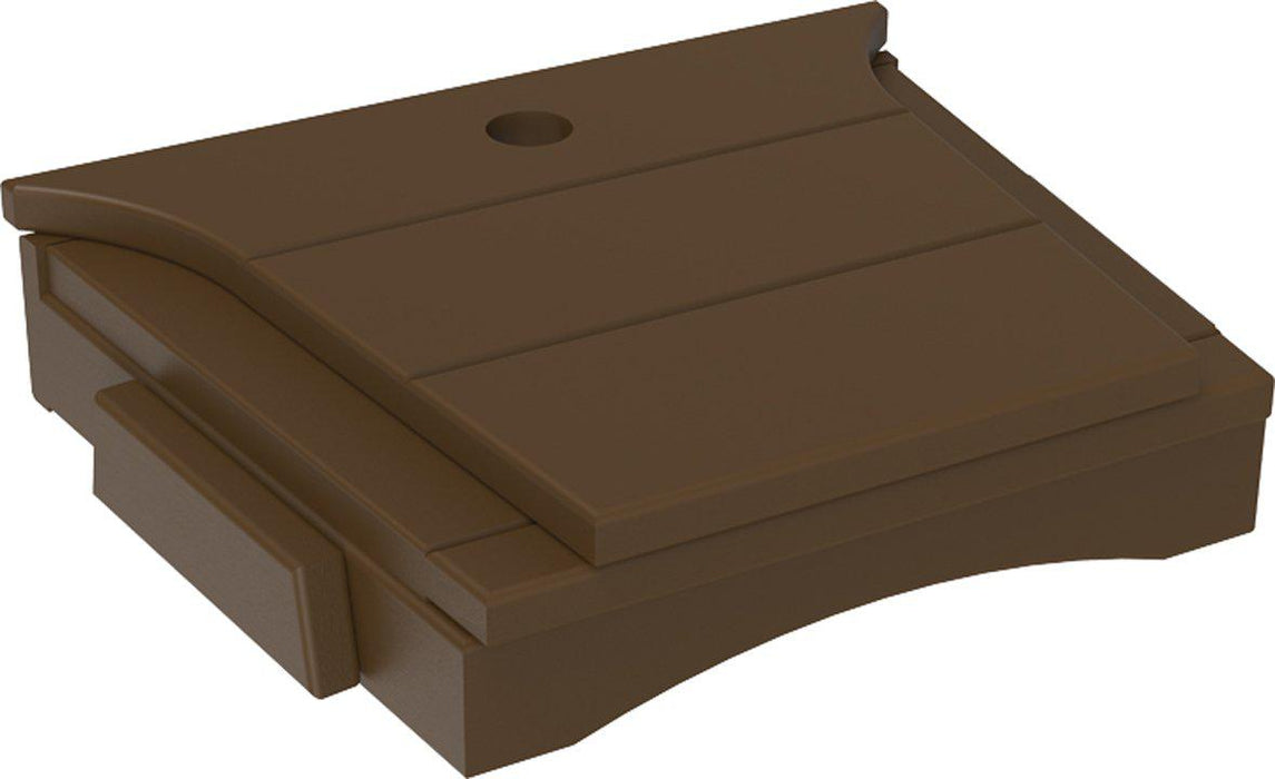LuxCraft Recycled Plastic Balcony Chair Tete-a-Tete Connecting Table ONLY  (chairs sold separately)