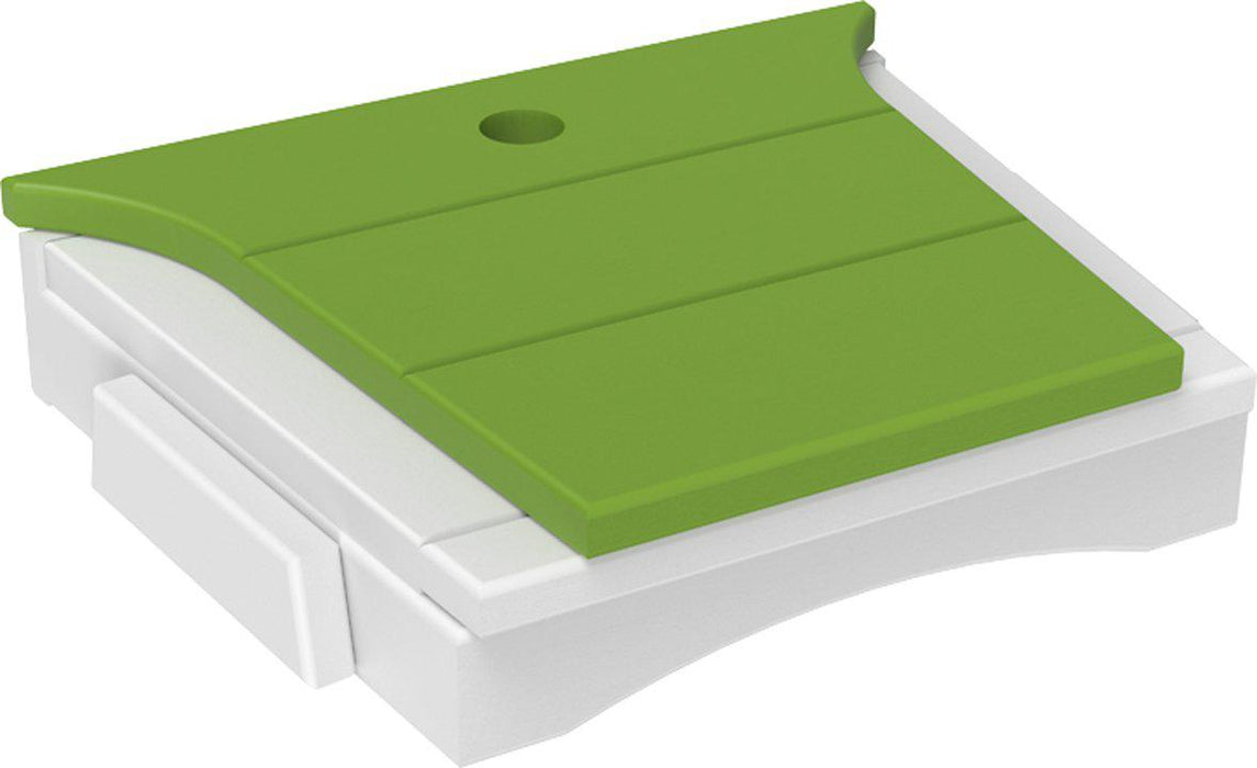 LuxCraft Recycled Plastic Balcony Chair Tete-a-Tete Connecting Table ONLY  (chairs sold separately)