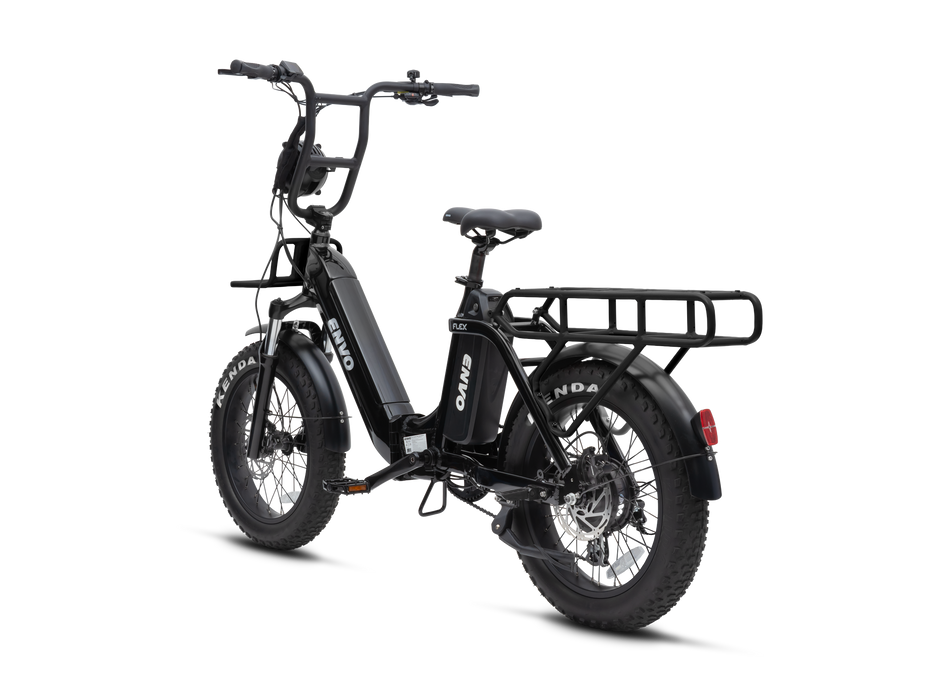ENVO Flex Overland Folding Cargo Electric Bike 500W Dual Battery Ready
