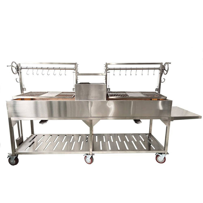 Tagwood BBQ Double Argentine Santa Maria Wood Fire & Charcoal Gaucho Grill | BBQ24SS OPEN FIRE COOKING - PRE-ORDER