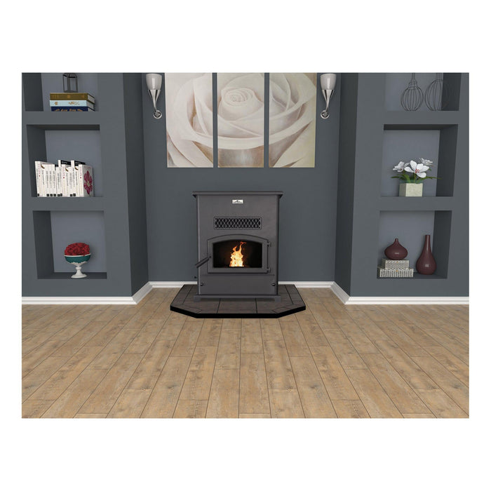 Breckwell BIG E SP1000 Black Freestanding Pellet Stove