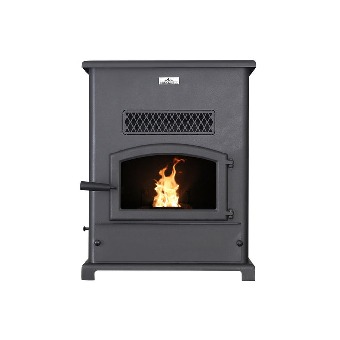 Breckwell BIG E SP1000 Black Freestanding Pellet Stove