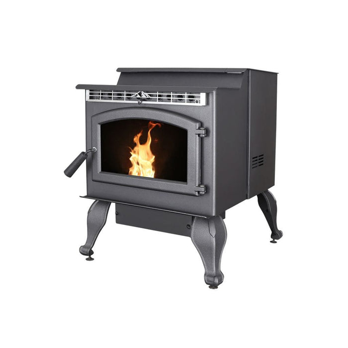 Breckwell Sonara SP23L Freestanding Pellet Stove on legs